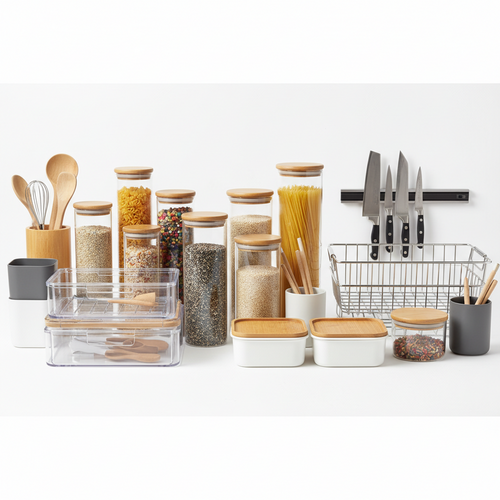 أدوات تنظيم المطبخ - حلول ذكية ومتعددة الاستخدامات
