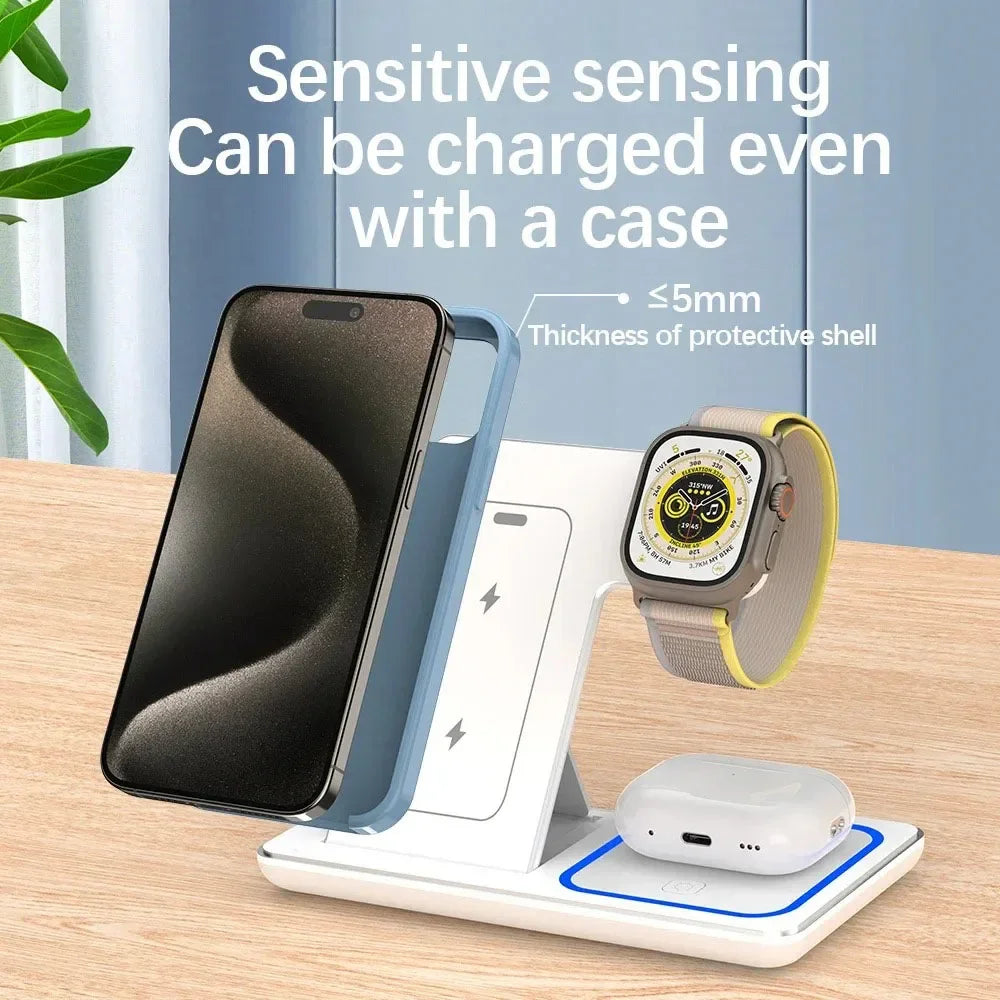 شحن ذكي وآمن مع وجود جراب الهاتف - Sensitive and case-friendly smart charging