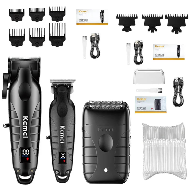 ماكينة حلاقة كيمي - الاستخدام المنزلي | Kemei Clipper - Home Use
