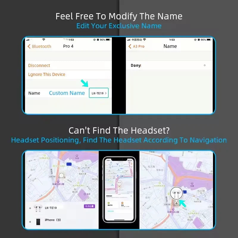
سماعات لاسلكية مريحة وخفيفة - Comfortable Lightweight Wireless Earbuds
