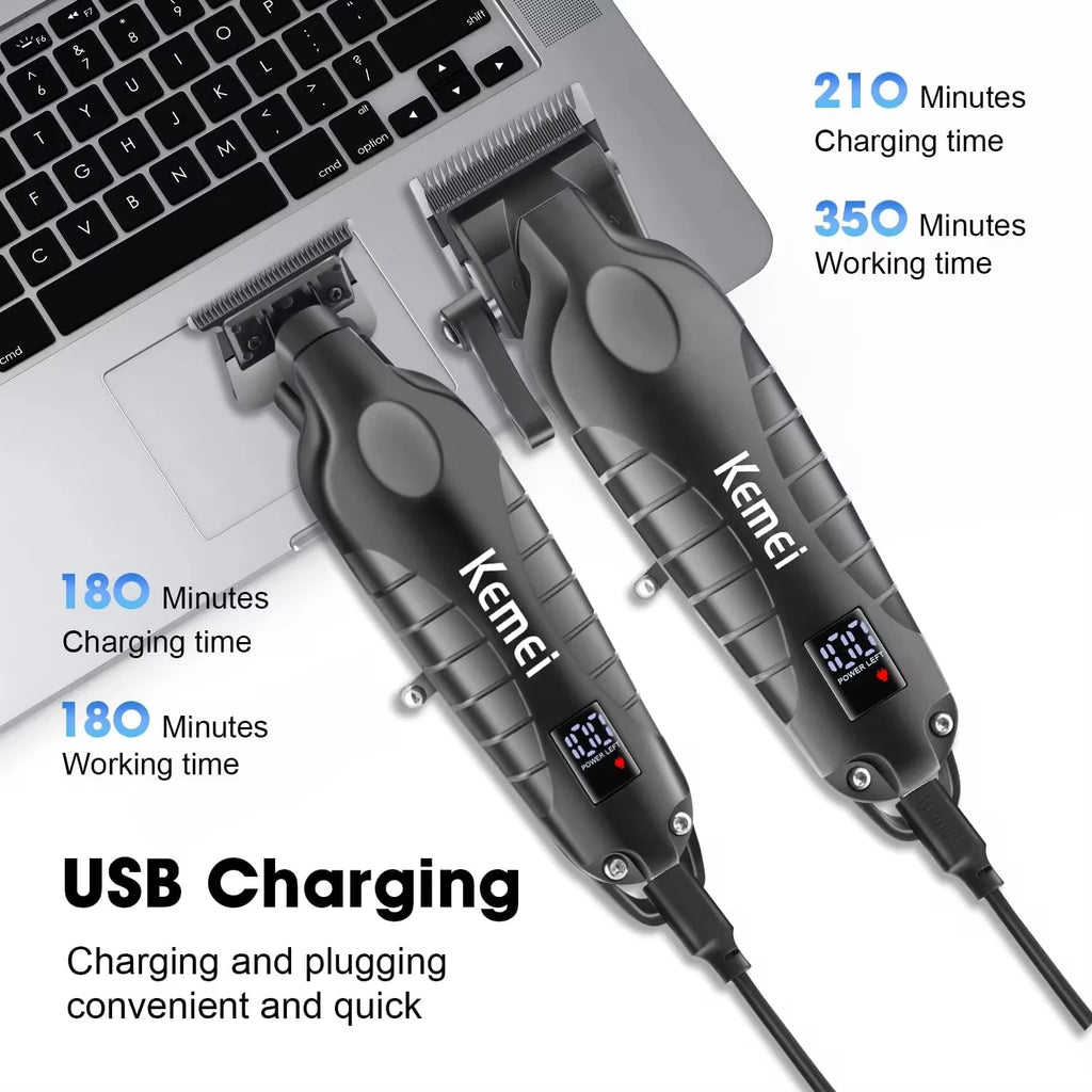 ماكينة حلاقة كيمي - الاستخدام والتشغيل | Kemei Clipper - Usage & Operation
