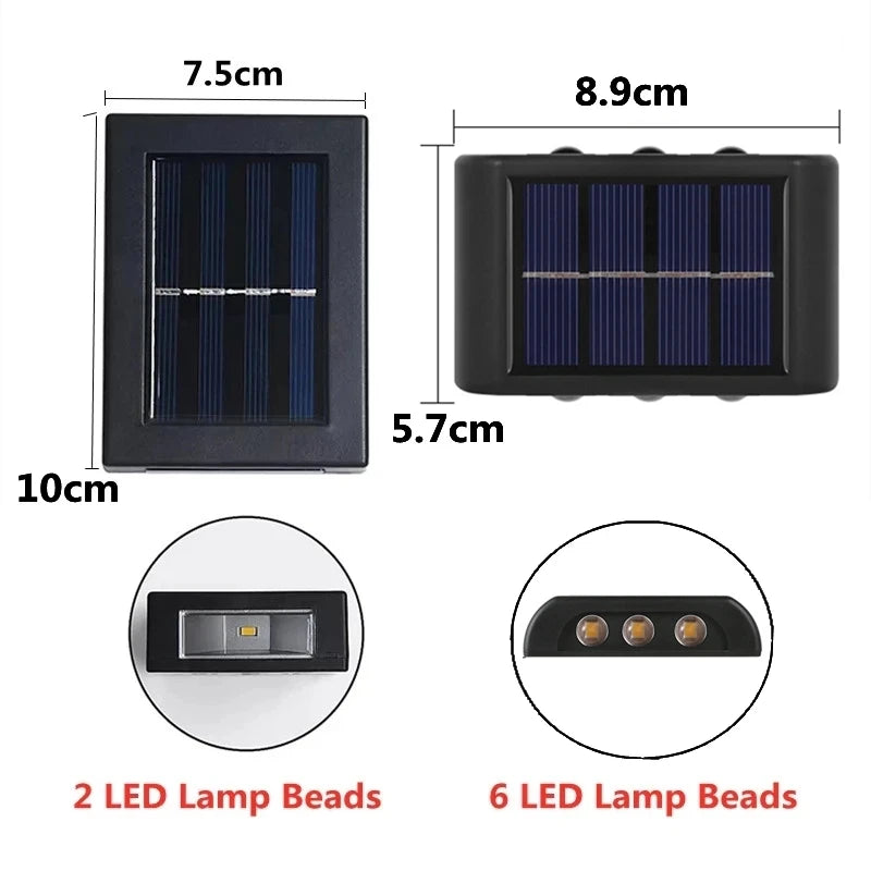 إضاءة LED شمسية سهلة التركيب - Easy Install Solar LED Light


