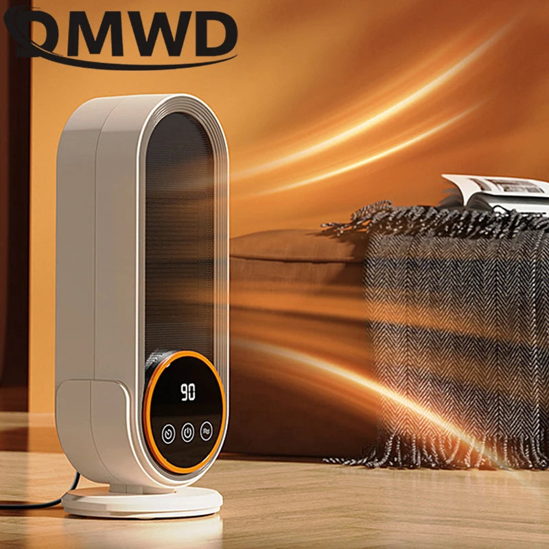 
دفاية كهربائية صغيرة 1200W PTC مع توقيت ذكي | Small Electric Heater 1200W PTC with Smart Timer
