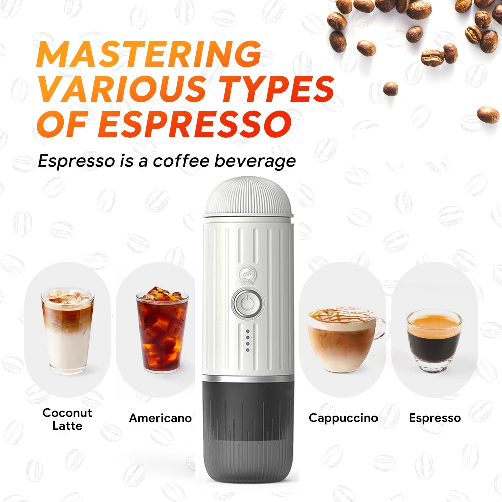 ماكينة إسبريسو - متوافقة مع كبسولات نسبريسو | Espresso Maker - Nespresso Capsules Compatible

