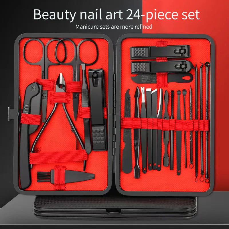 

طقم مقص أظافر احترافي - Professional Nail Clipper Set
