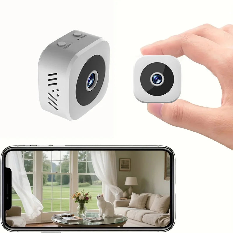 محتويات علبة كاميرا المراقبة - الكاميرا، الكابل، حامل التثبيت، ودليل الاستخدام
Security camera package contents - camera, cable, mounting bracket, and user manual
