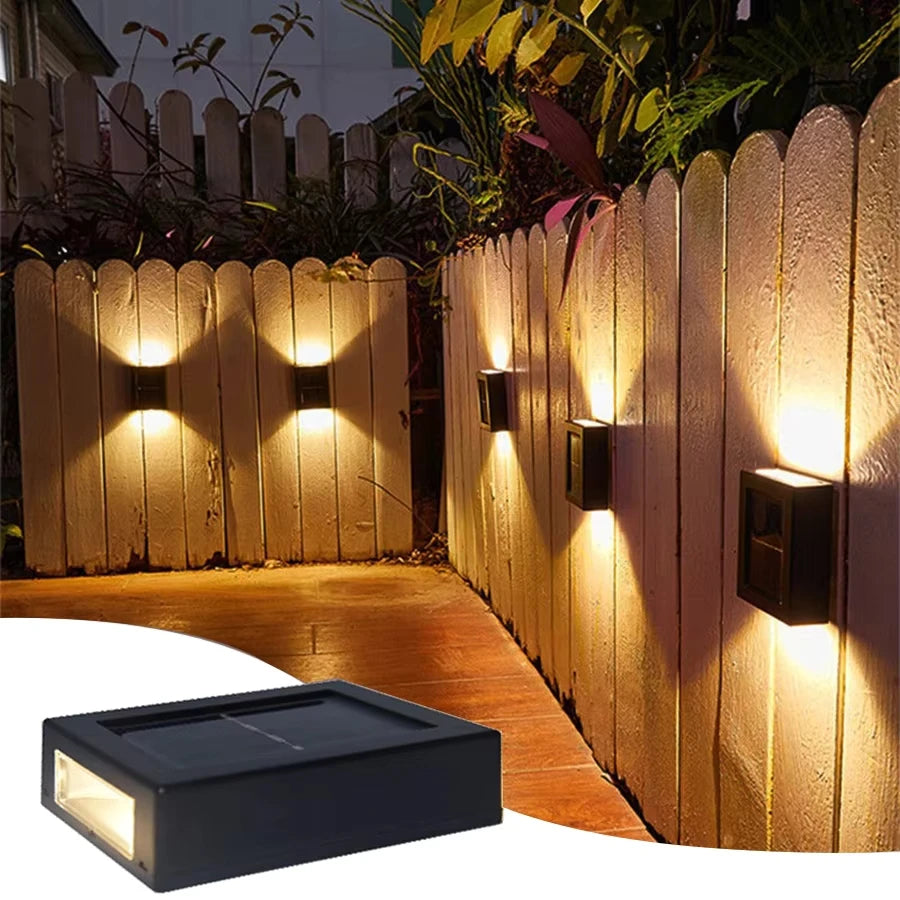 

إضاءة LED شمسية خارجية مقاومة للماء - Solar LED Outdoor Waterproof Light

