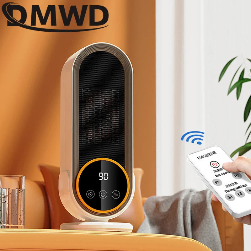دفاية سيراميك محمولة بتصميم أنيق وعصري | Portable Ceramic Heater Elegant Modern Design
