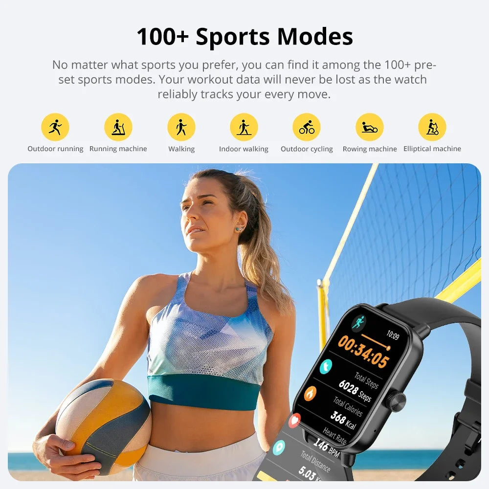 ساعة COLMI P81 - أوضاع رياضية متعددة | COLMI P81 - Multiple Sports Modes
