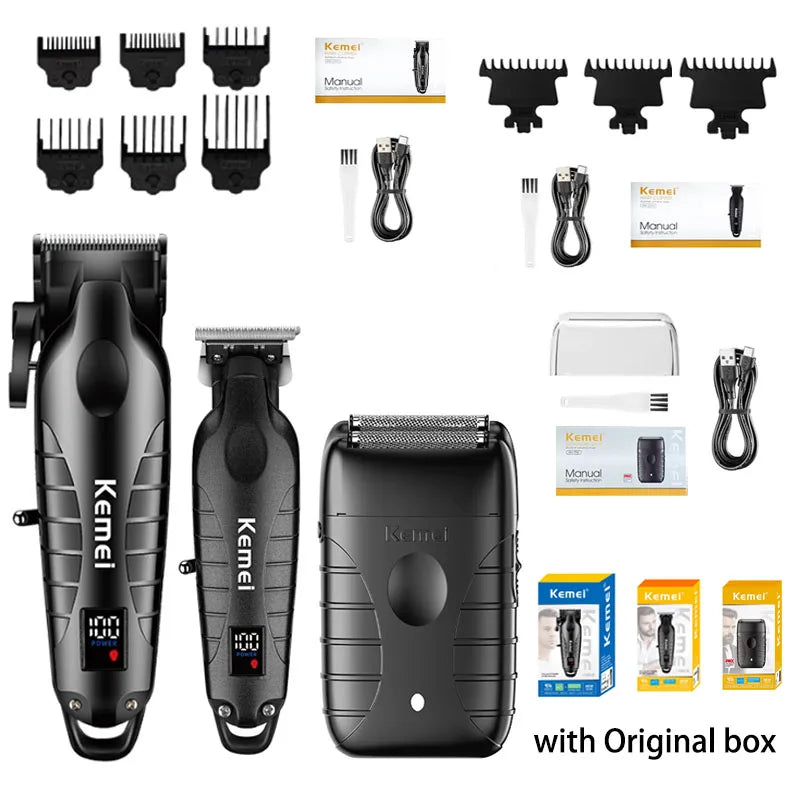 ماكينة حلاقة كيمي - جودة القص العالية | Kemei Clipper - High Quality Cutting
