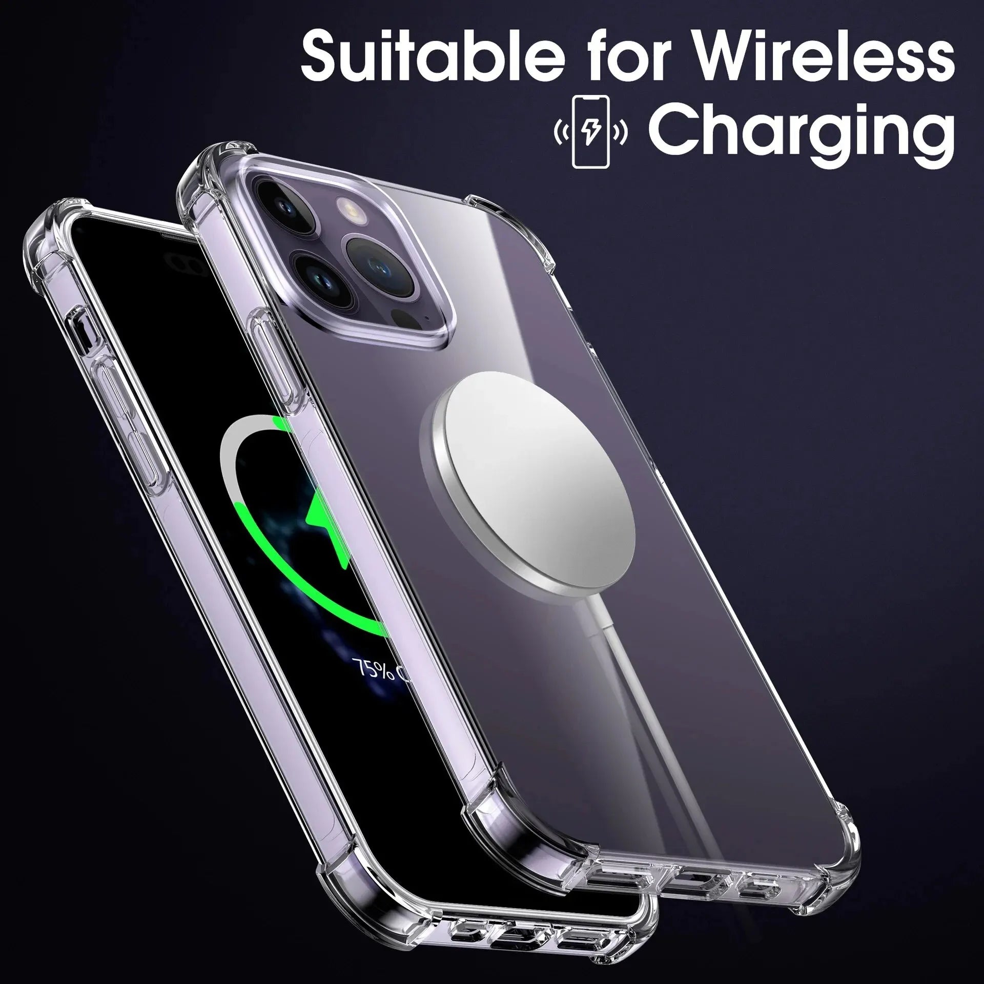 حماية كاملة 360 درجة - كفر آيفون مضاد للصدمات | Full 360° Protection - Shockproof iPhone Case

