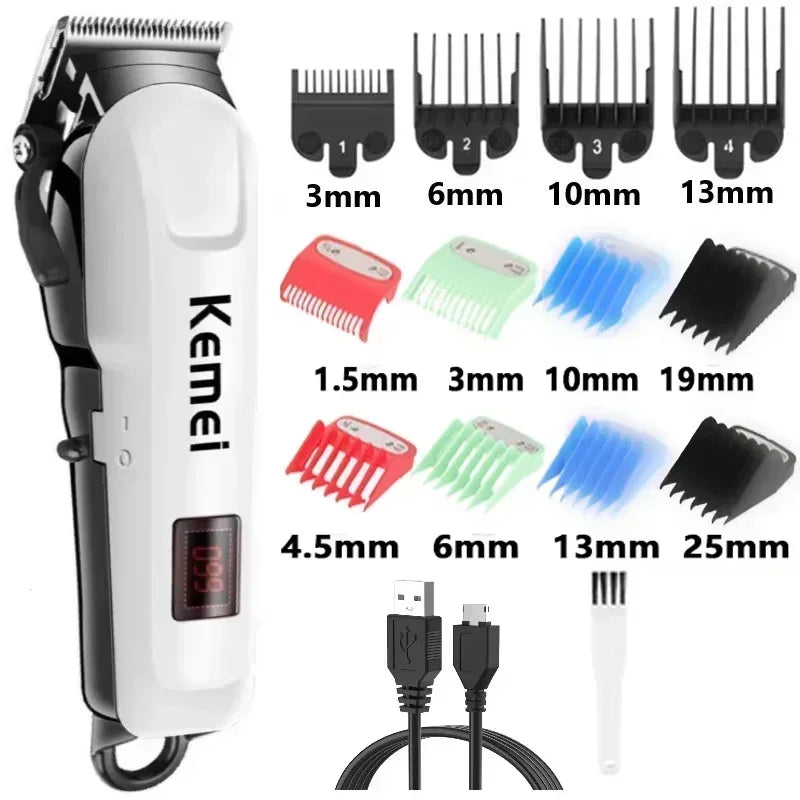 ماكينة حلاقة مع ملحقات كاملة | Hair Clipper with Complete Accessories
