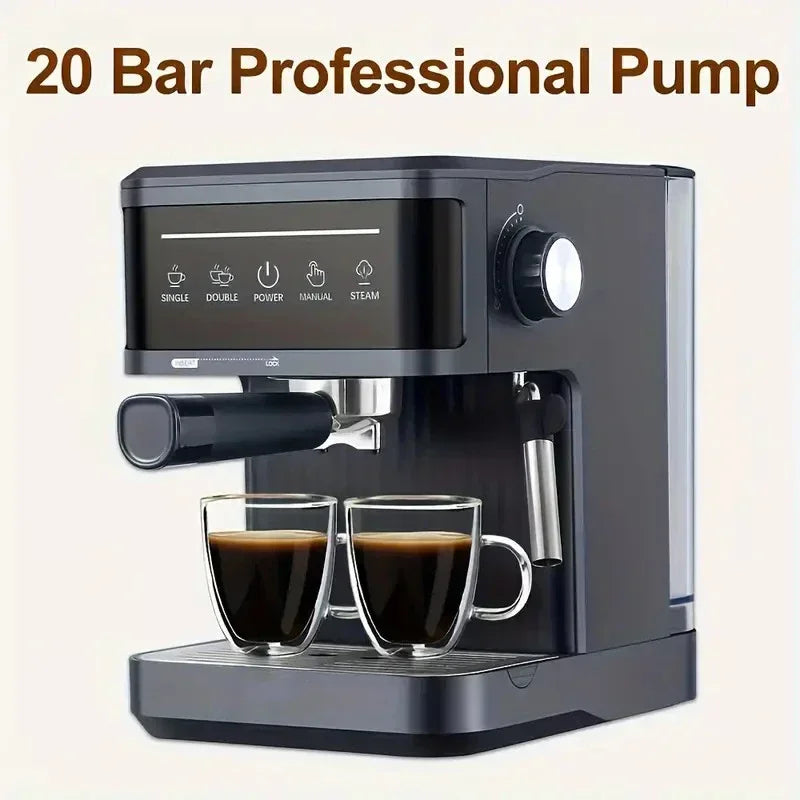 تأتي مع ملحقات احترافية تشمل ذراع استخلاص وملعقة قياس وضغط. 
Comes with professional accessories including a portafilter and a measuring/tamper spoon.