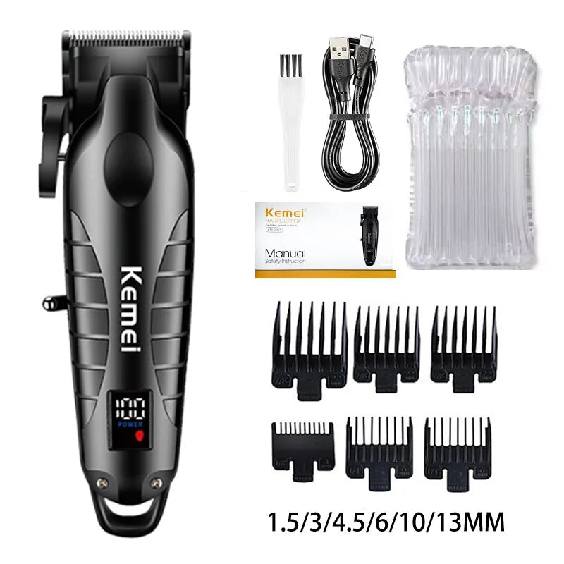 ماكينة حلاقة كيمي KM-2290 - التعبئة والتغليف | Kemei KM-2290 Clipper - Packaging
