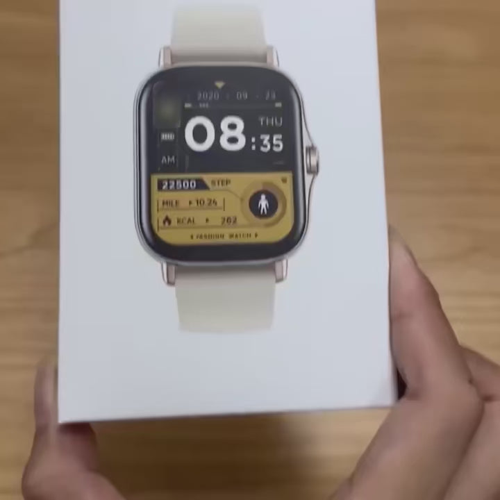 ساعة ذكية أندرويد 2023 بشاشة ملونة ومكالمات بلوتوث
